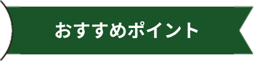 おすすめポイント